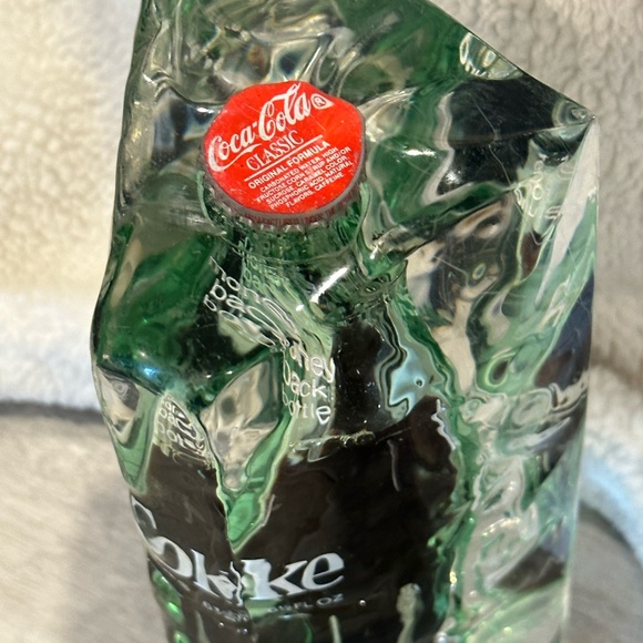 Pop-Art Sculpture of Original Coca-Cola Bottle Encased in Lucite - Picture 5 of 13